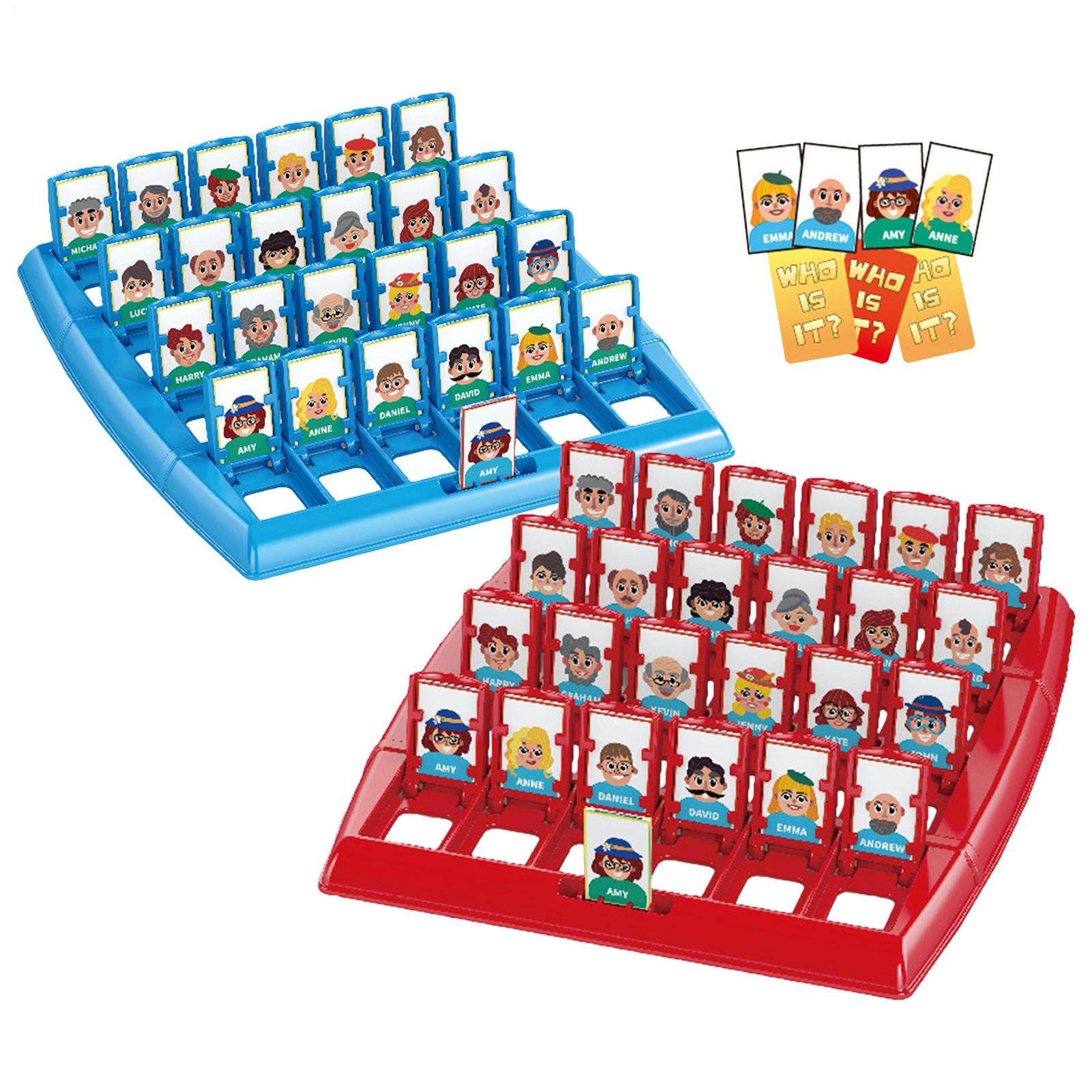 Board Game Guess Who - İki Kişilik Eğitici Oyuncak İnteraktif Hafıza