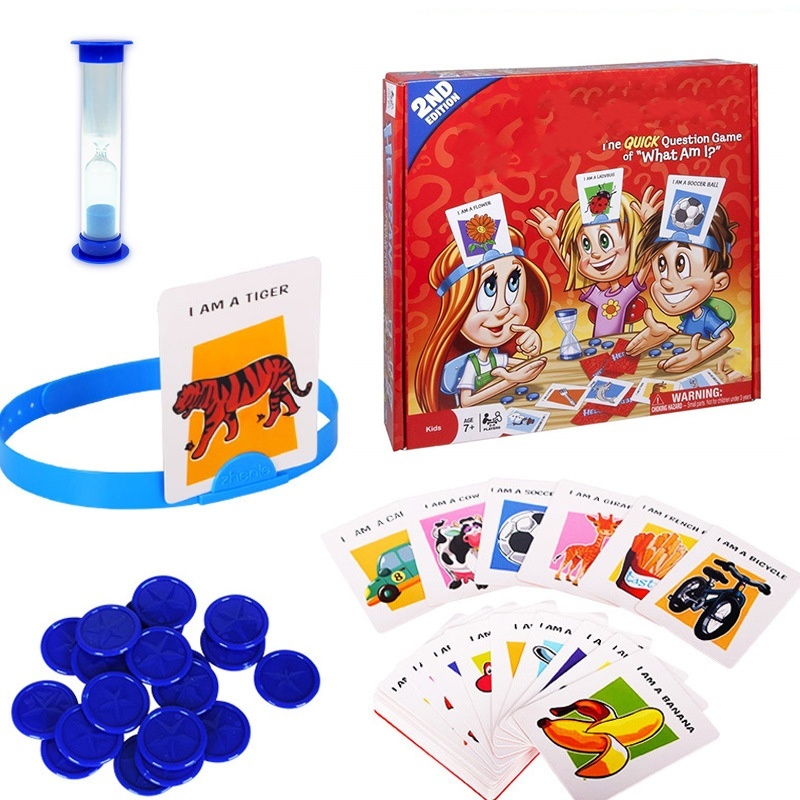 Board Game Guess Who - Çocuklar Komik Kartlar Masa Oyunu Oyuncak