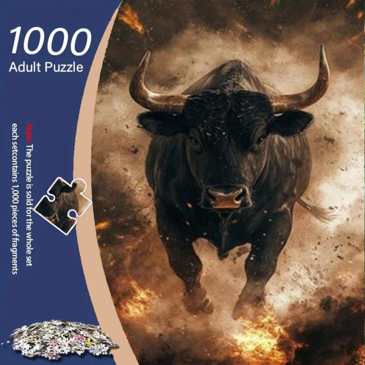 Jigsaw Puzzle Adult - 1000 Parça Yetişkin Yapboz - Duman