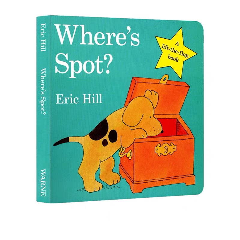 Board Game Education - Spot nerede? Kapaklı Kartlı Kitaplar, İnteraktif