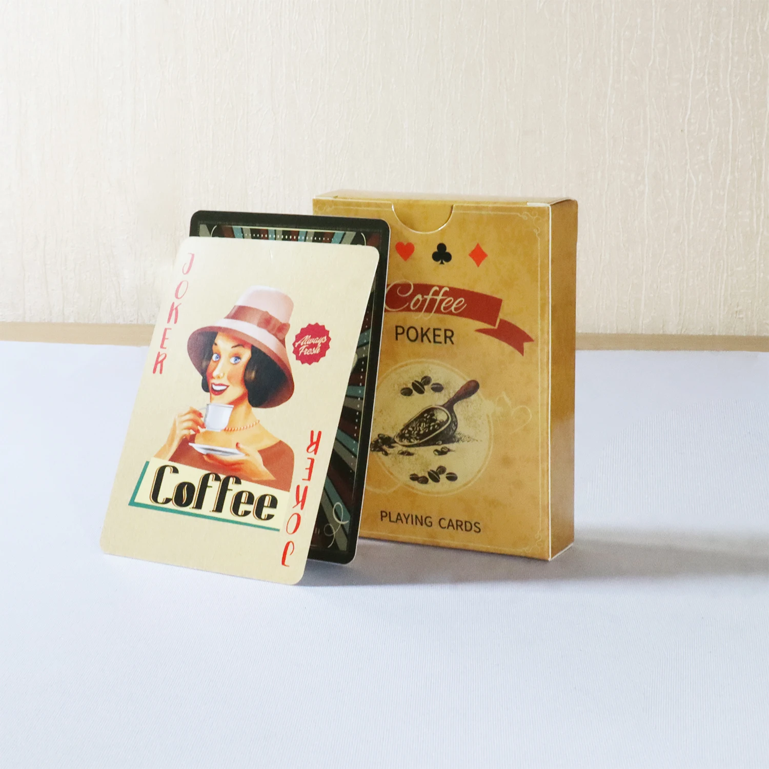 Board Game Recommendation - Kahve Kağıt Oyun Kartları Vintage Stil