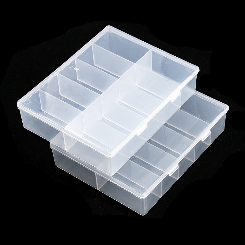 Token Tray Organizer - 10 izgaralar boş temizle saklama kutusu