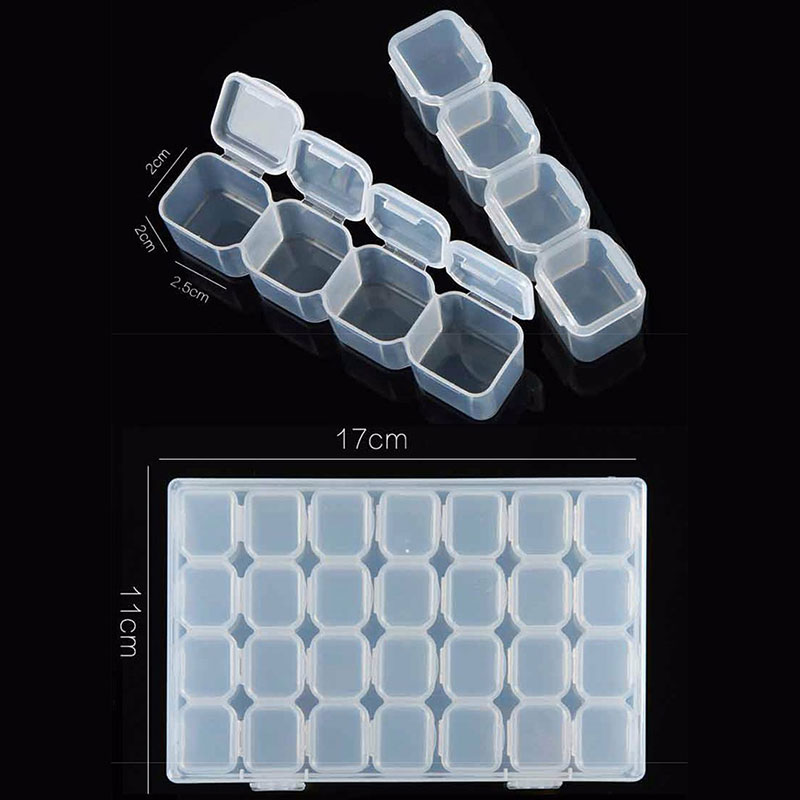 Şeffaf Çivi Sanat Organizatör  - Token Tray Organizer incelemesi ve fiyatı