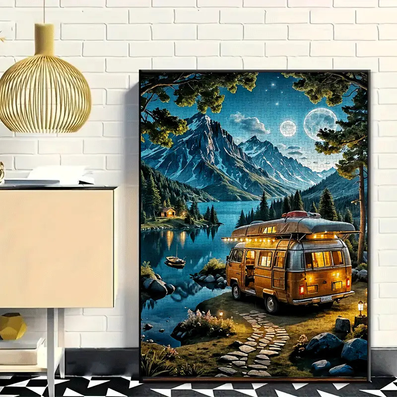 1000 Parça Büyük Yapboz - Vint - Jigsaw Puzzle Adult incelemesi ve fiyatı