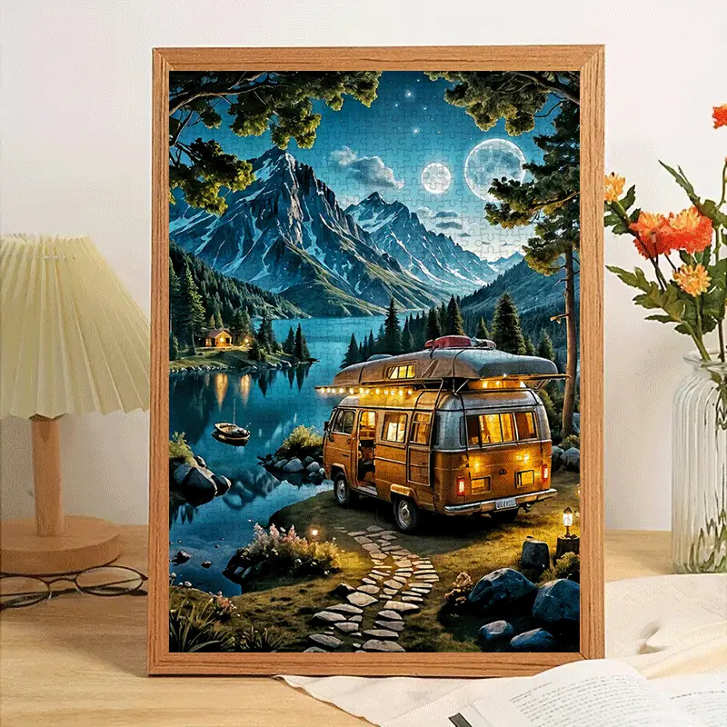 1000 Parça Büyük Yapboz - Vint - Jigsaw Puzzle Adult incelemesi ve fiyatı