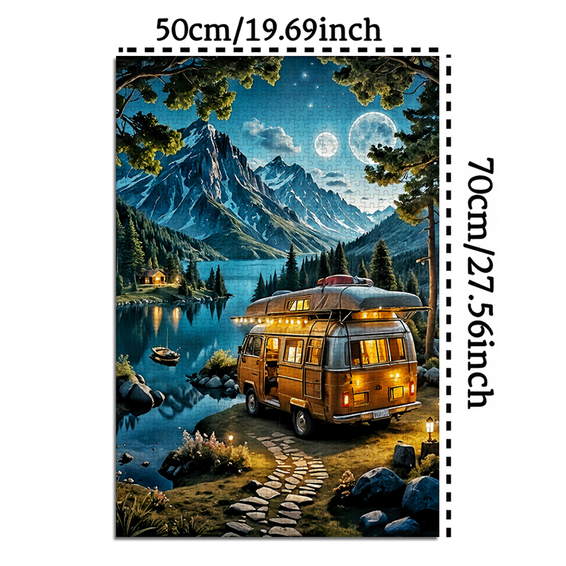 1000 Parça Büyük Yapboz - Vint - Jigsaw Puzzle Adult incelemesi ve fiyatı