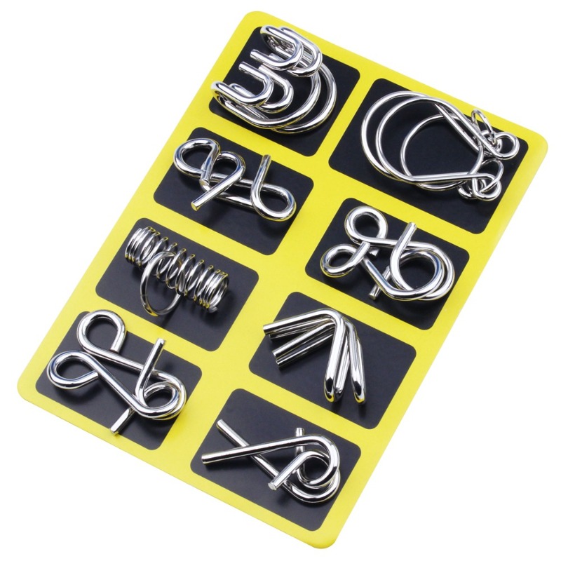 8 Parçalı Metal Bulmaca Seti K - Board Game Education incelemesi ve fiyatı