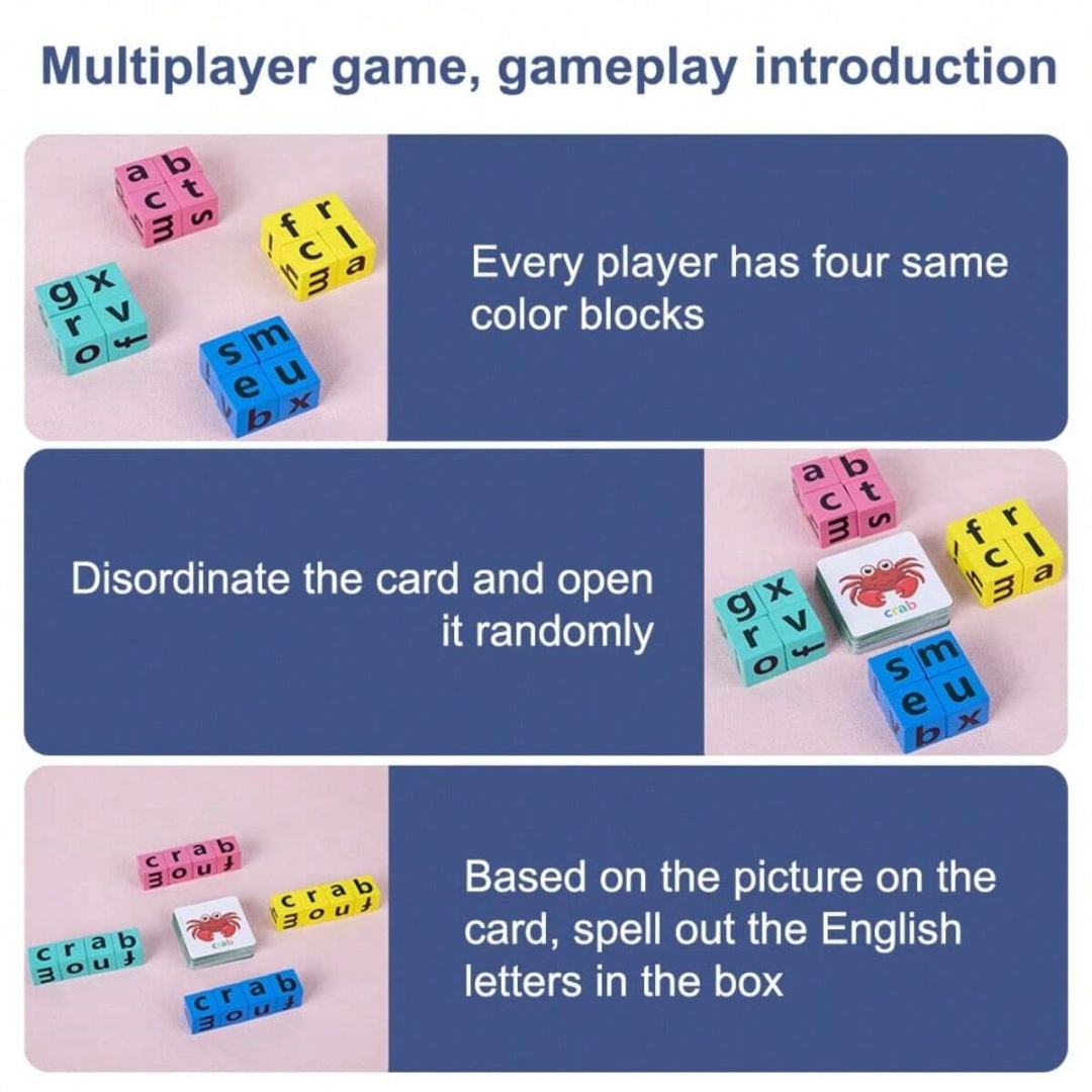Çocuklar için Alfabe Yazım Tah - Board Game Education incelemesi ve fiyatı