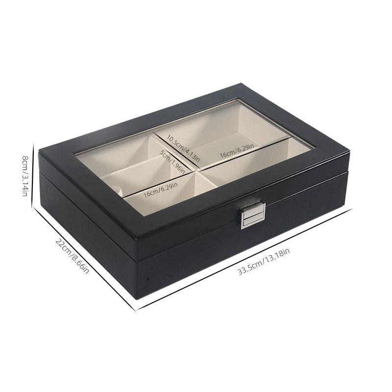 Siyah 6 Bölmeli Gözlük Saklama - Token Tray Organizer incelemesi ve fiyatı