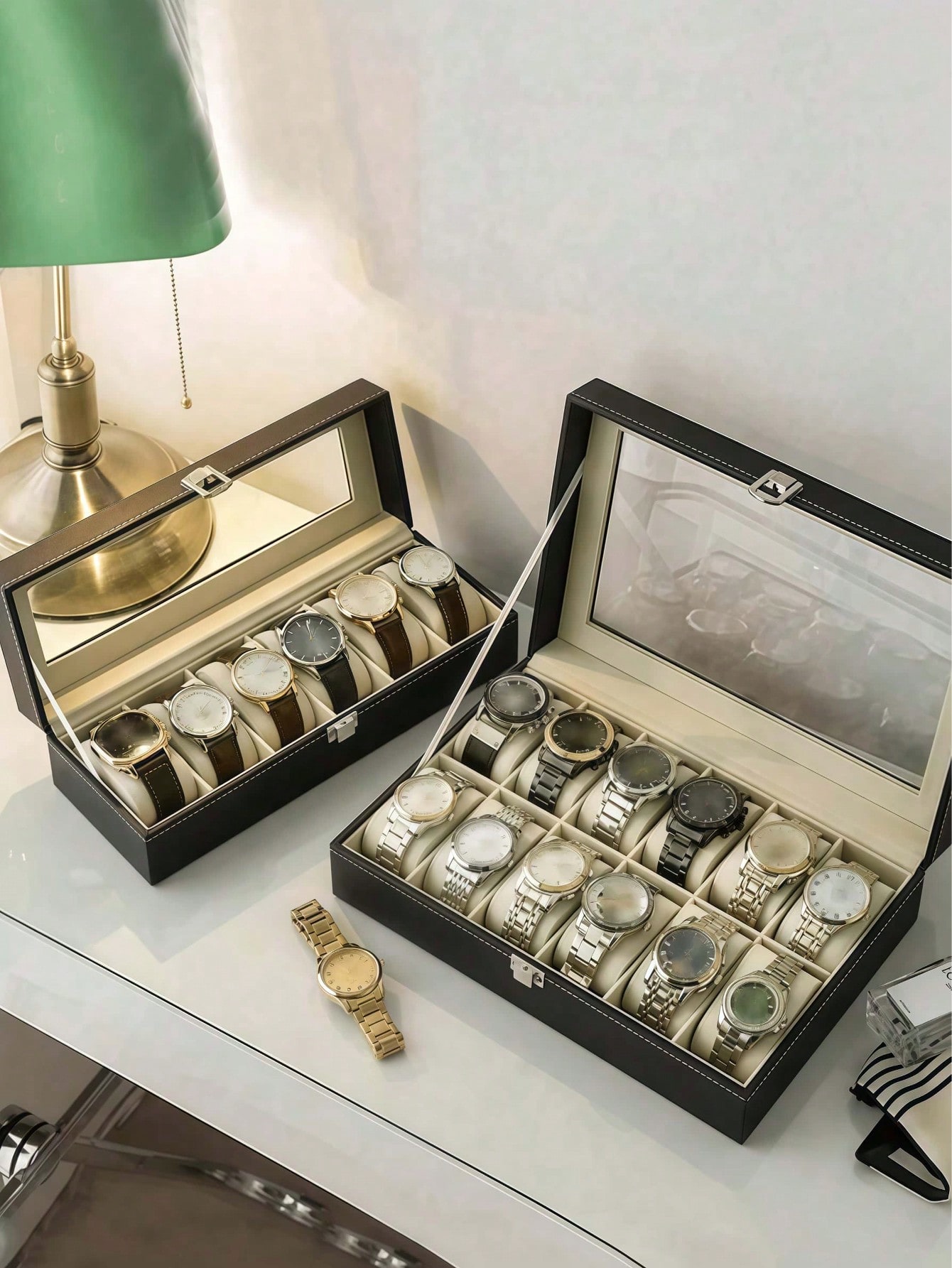 Kilitli Deri Saat Kutusu, Büyü - Token Tray Organizer incelemesi ve fiyatı