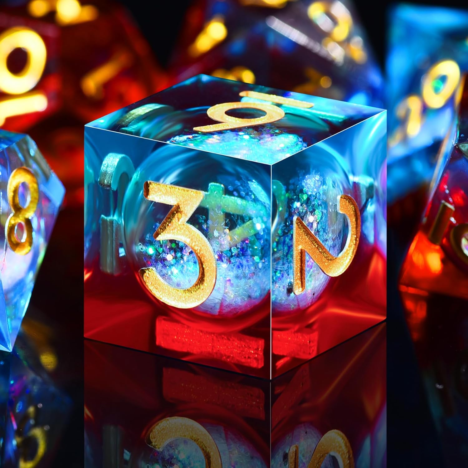 7 parçalı el yapımı reçine akı - Board Game Digital incelemesi ve fiyatı
