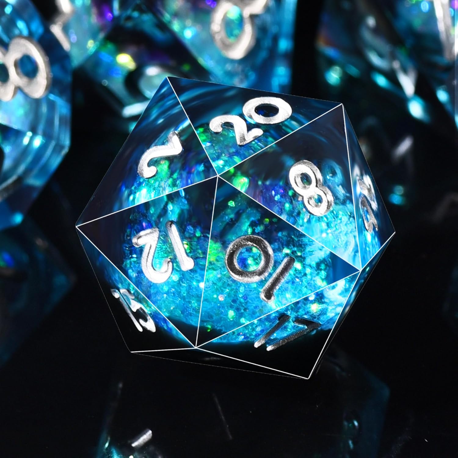 7 parçalı el yapımı reçine akı - Board Game Digital incelemesi ve fiyatı