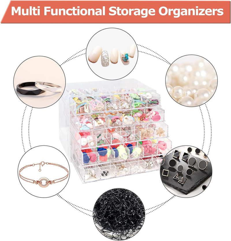 Şeffaf takı saklama kutusu 72/ - Token Tray Organizer incelemesi ve fiyatı