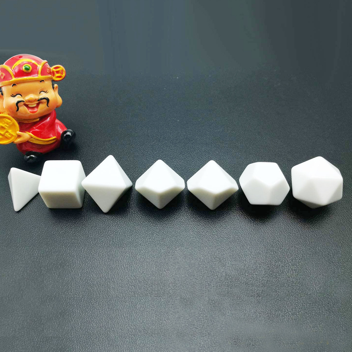 7 adet/takım Boş Yuvarlak Zar  - Board Game Loop incelemesi ve fiyatı