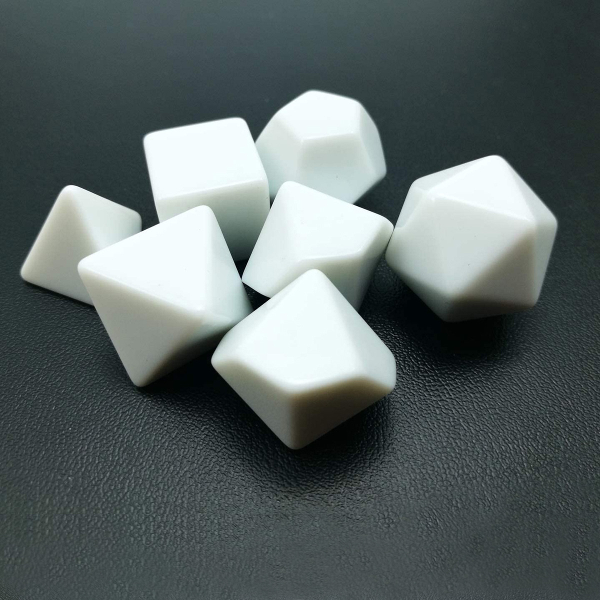 7 adet/takım Boş Yuvarlak Zar  - Board Game Loop incelemesi ve fiyatı
