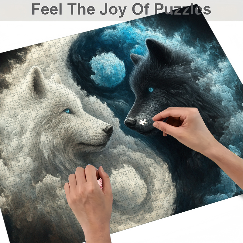 500/1000 adet Tai Chi Yin-Yang - Jigsaw Puzzle Adult incelemesi ve fiyatı