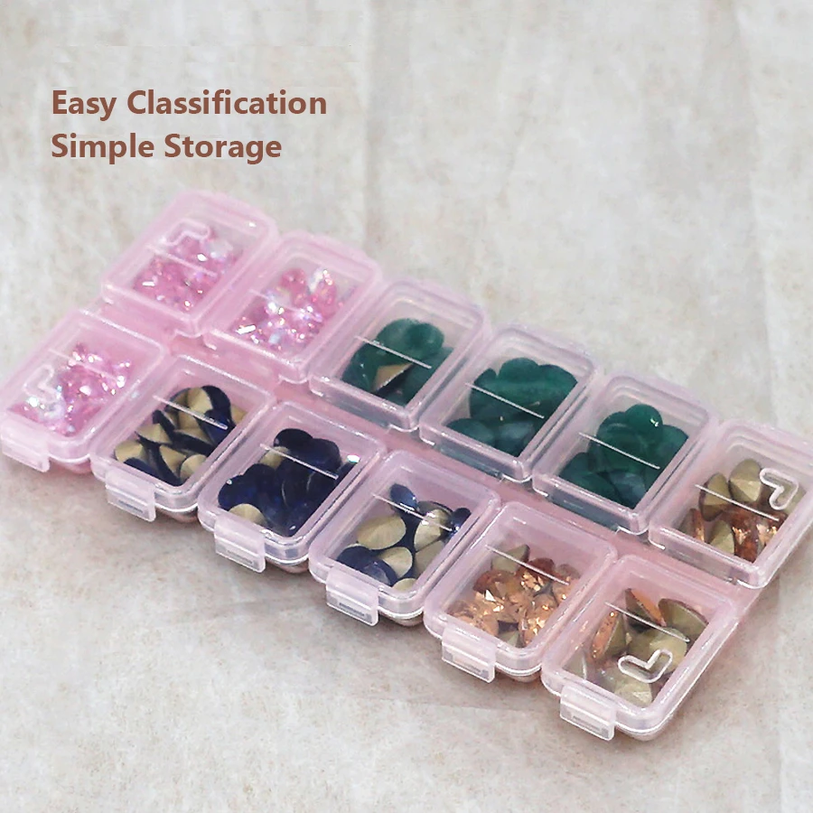 12 Bölmeli Plastik Rhinestone  - Token Tray Organizer incelemesi ve fiyatı
