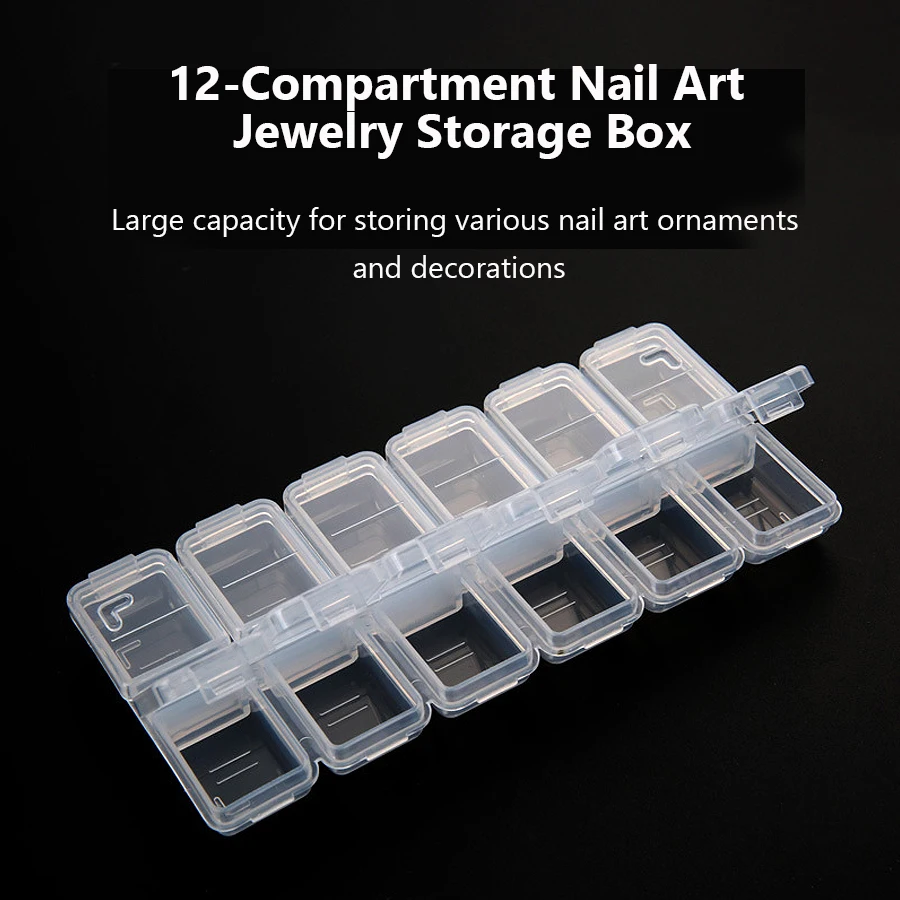 12 Bölmeli Plastik Rhinestone  - Token Tray Organizer incelemesi ve fiyatı