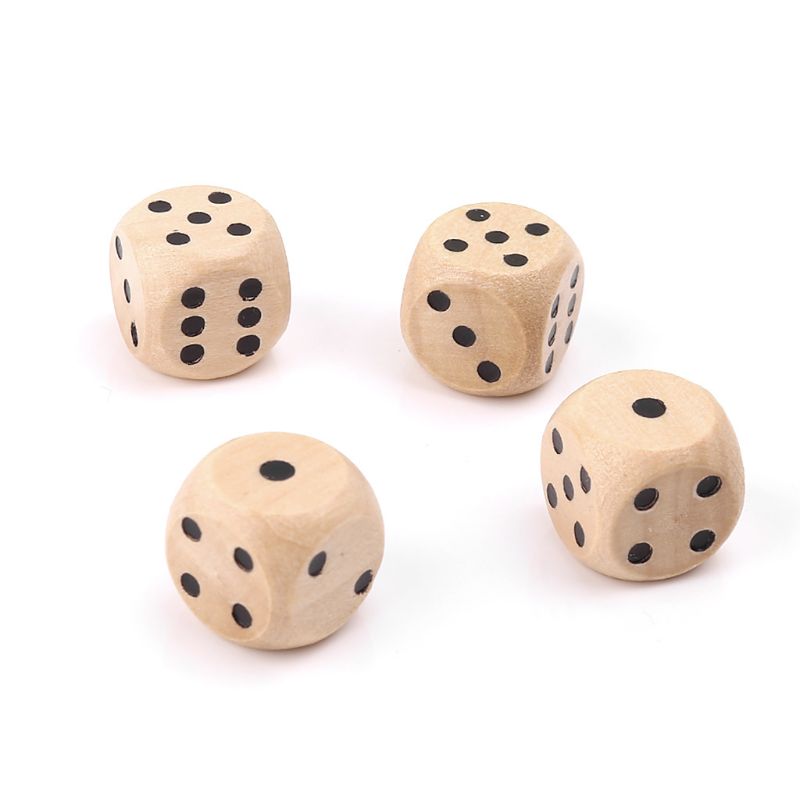10 adet Ahşap Zar 6 Taraflı D6 - Board Game Loop incelemesi ve fiyatı