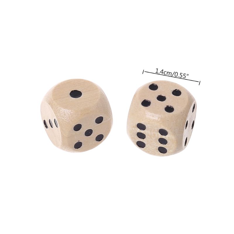 10 adet Ahşap Zar 6 Taraflı D6 - Board Game Loop incelemesi ve fiyatı